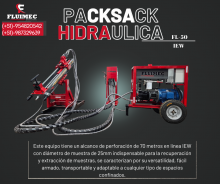 PACKSACK HIDRAULICO FL-50 PARA YACIMIENTO DE MINERALES